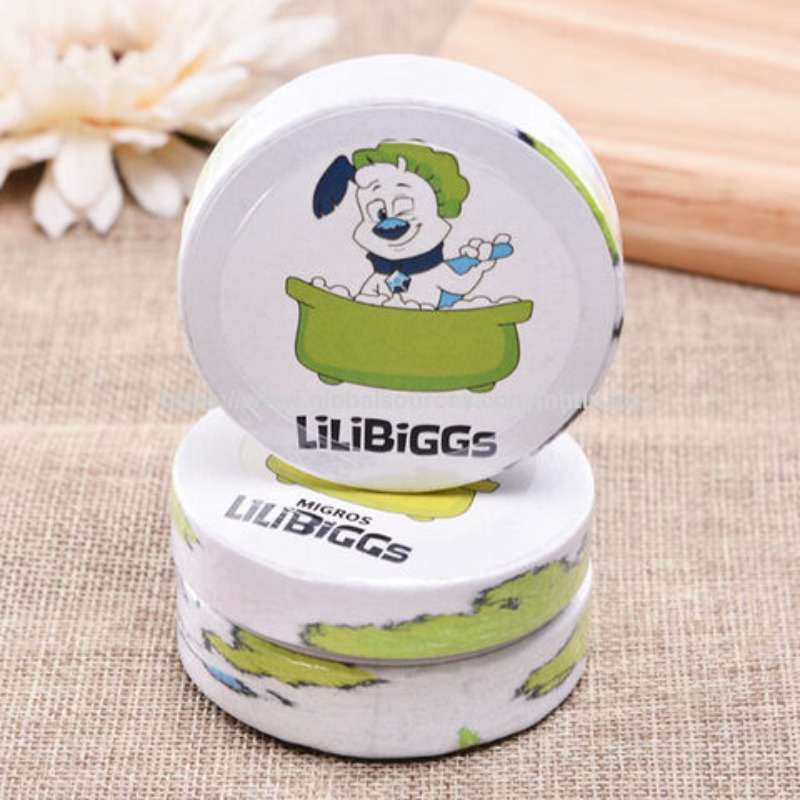 Gepresstes Handtuch aus Baumwolle