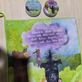 Zauberhandtuch mit Logo bedrucken lassen